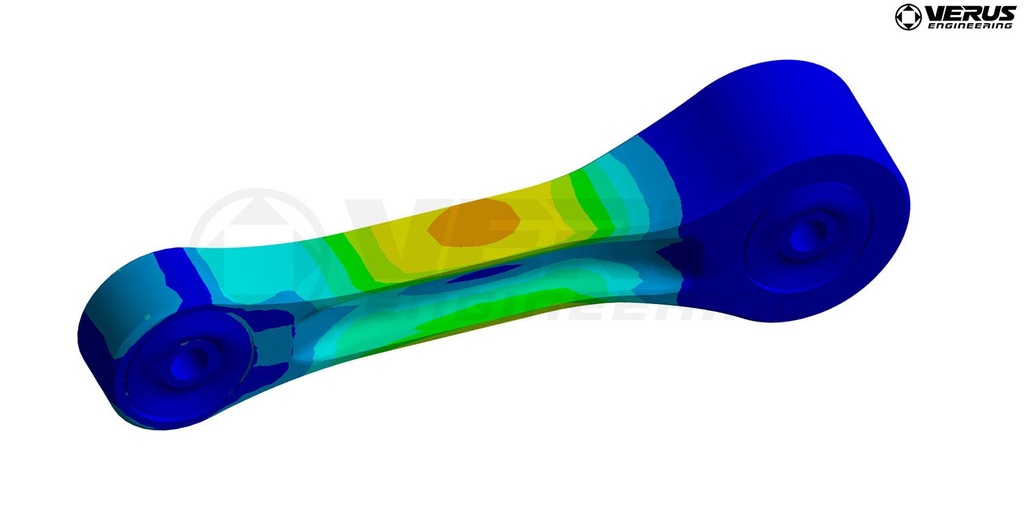 BLOX Racing Pitch Stop Mount Brace Black 2015-2021 WRX / 2015-2021 STI